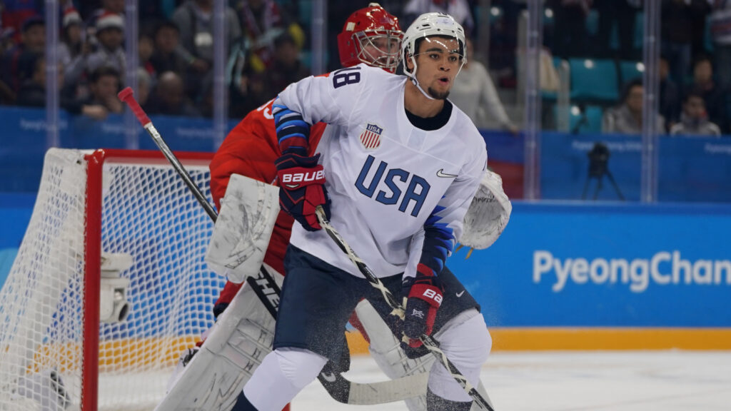 Jordan Greenway of Team USA