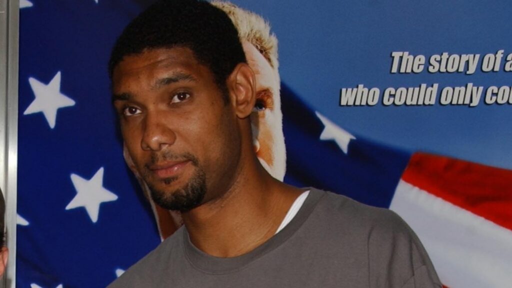 Tim Duncan at the Premiere Of "Talladega Nights: The Ballad Of Ricky Bobby"