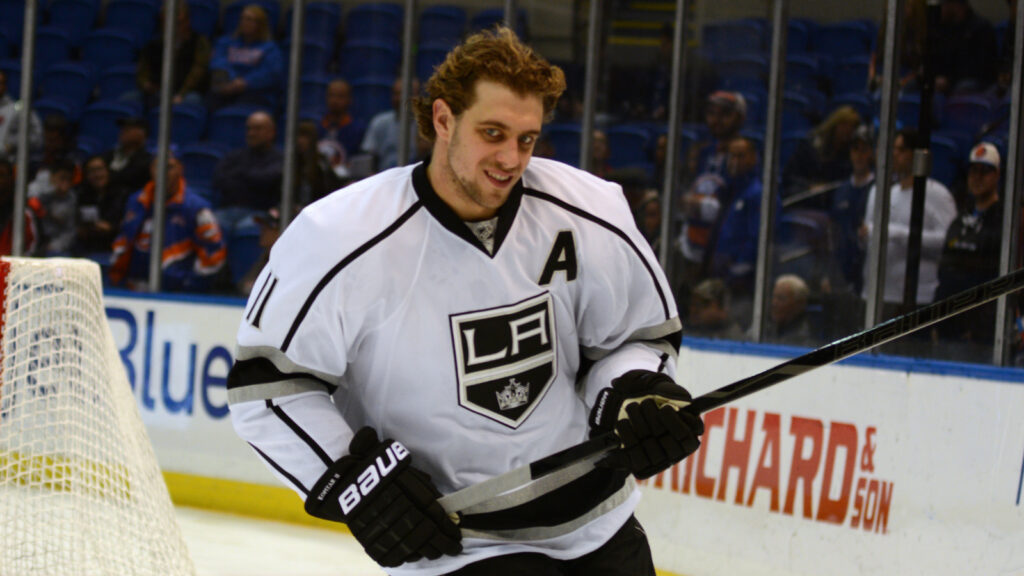 Anze Kopitar during a game