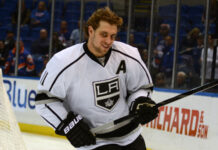 Why Anze Kopitar says his children are the real winners of his retirement from the Los Angeles Kings Anze Kopitar during a game