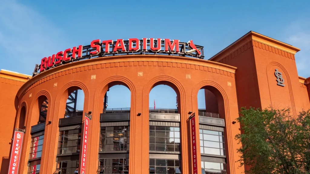 St Louis Cardinals at Bush stadium