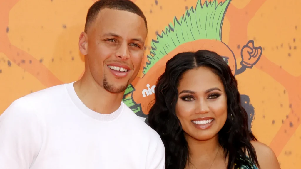 Stephen Curry and Ayesha Curry