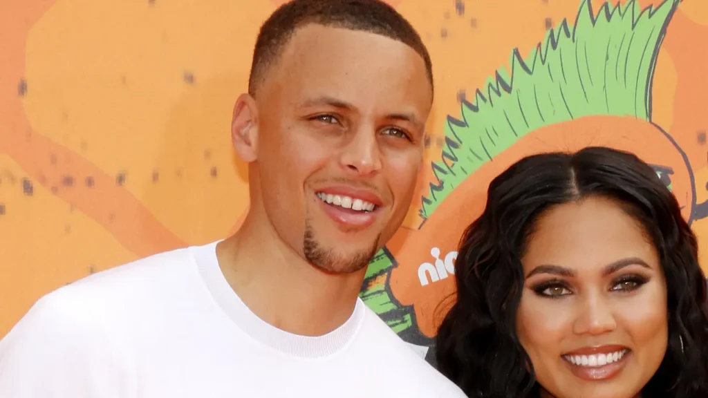 Stephen Curry and Ayesha Curry