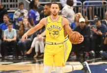 Inside Stephen Curry’s wealth, brand deals, media work, and luxury lifestyle Stephen Curry holding a basketball during an NBA game.
