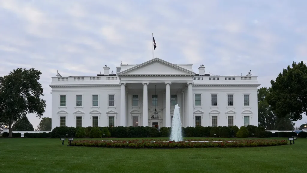 The White House in Washington DC.