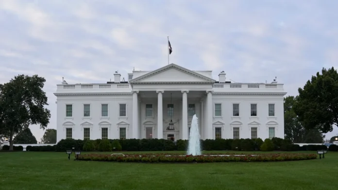 The White House in Washington DC september 2023 The White House in Washington DC.