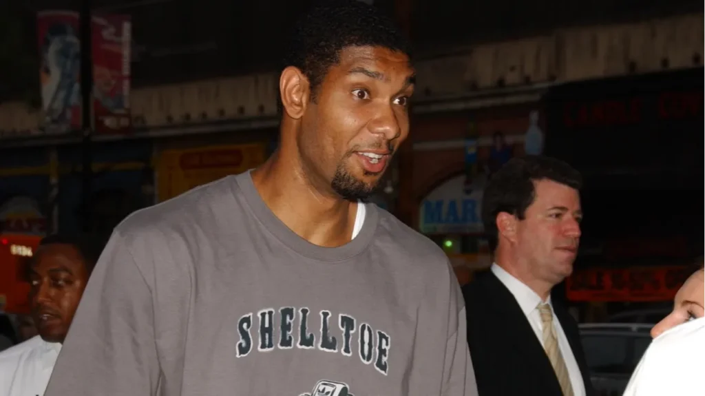 Tim Duncan at an event