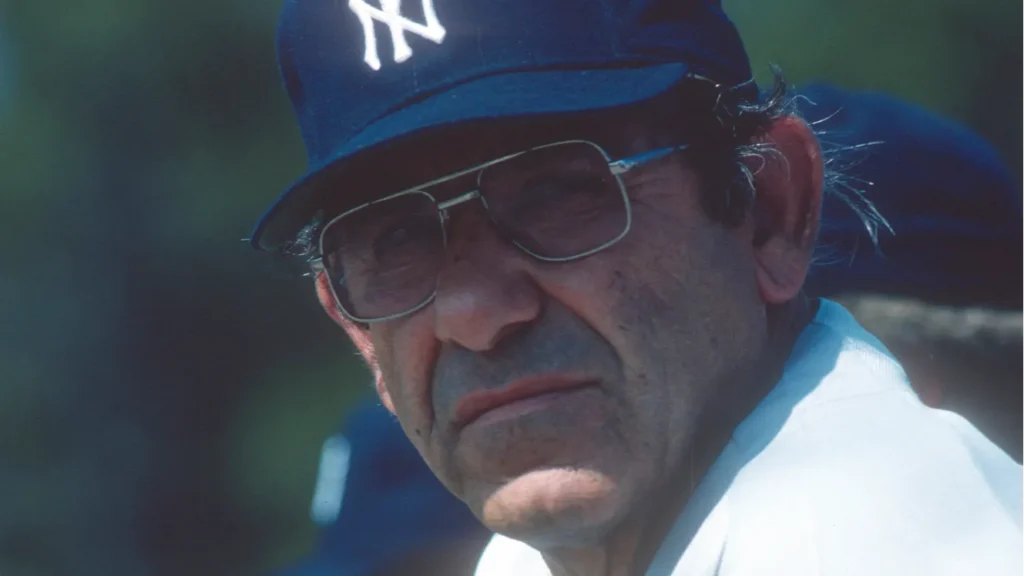 Yogi Berra Manager of the New York Yankees