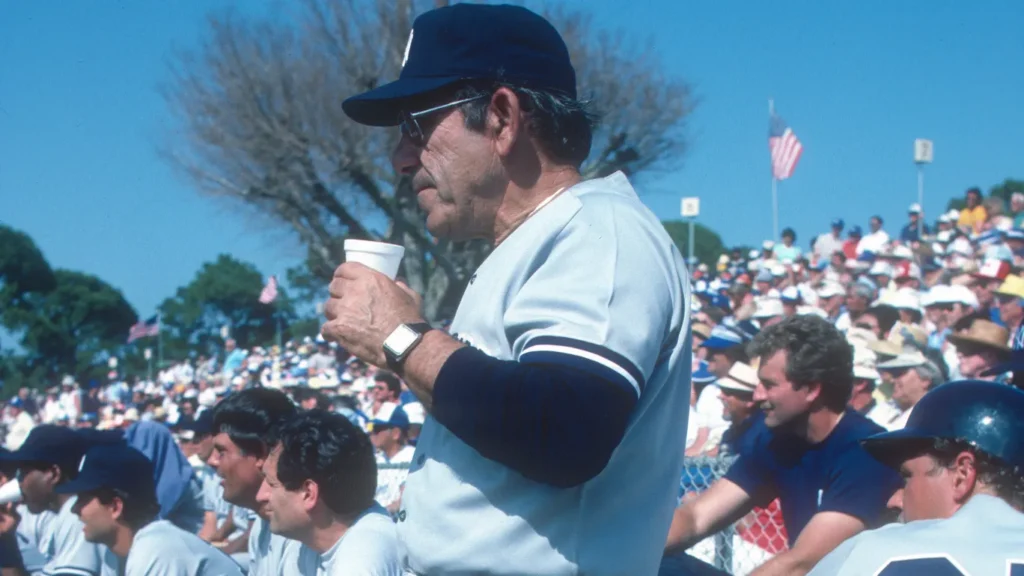 Yogi Berra of the New York Yankees