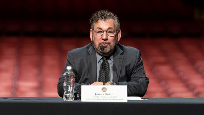 James Dolan at an event.
