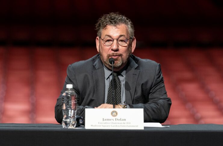 James Dolan at an event.