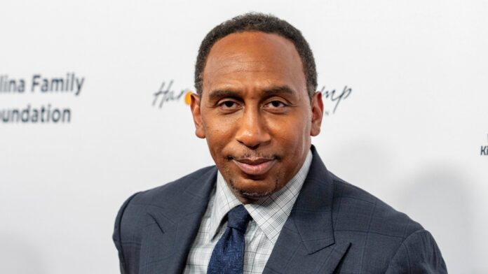 Shutterstock_Stephen A. Smith _2028640976 Stephen A. Smith at an event