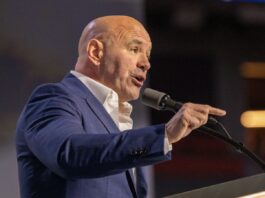 Dana White, CEO of Ultimate Fighting Championship at the Republican National Convention.