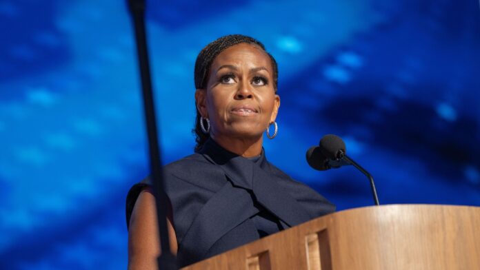 Michelle Obama at an event