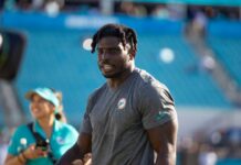Tyreek Hill gives a major hint about where he could play next Tyreek Hill walking on the football field.