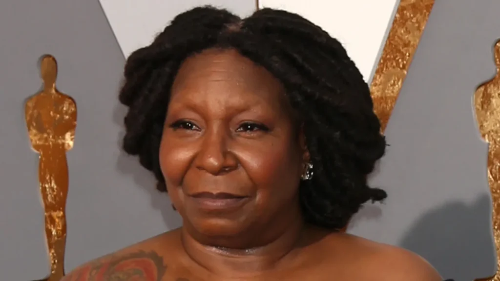 Actress Whoopi Goldberg at an award show.
