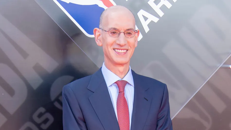 Adam Silver attends 2018 NBA awards show