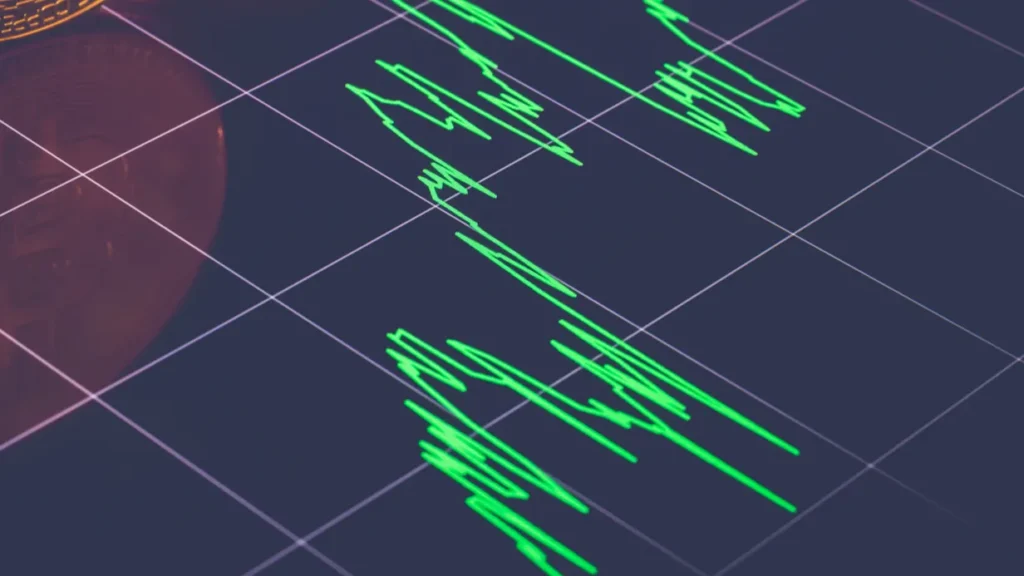 Rise in the price graph