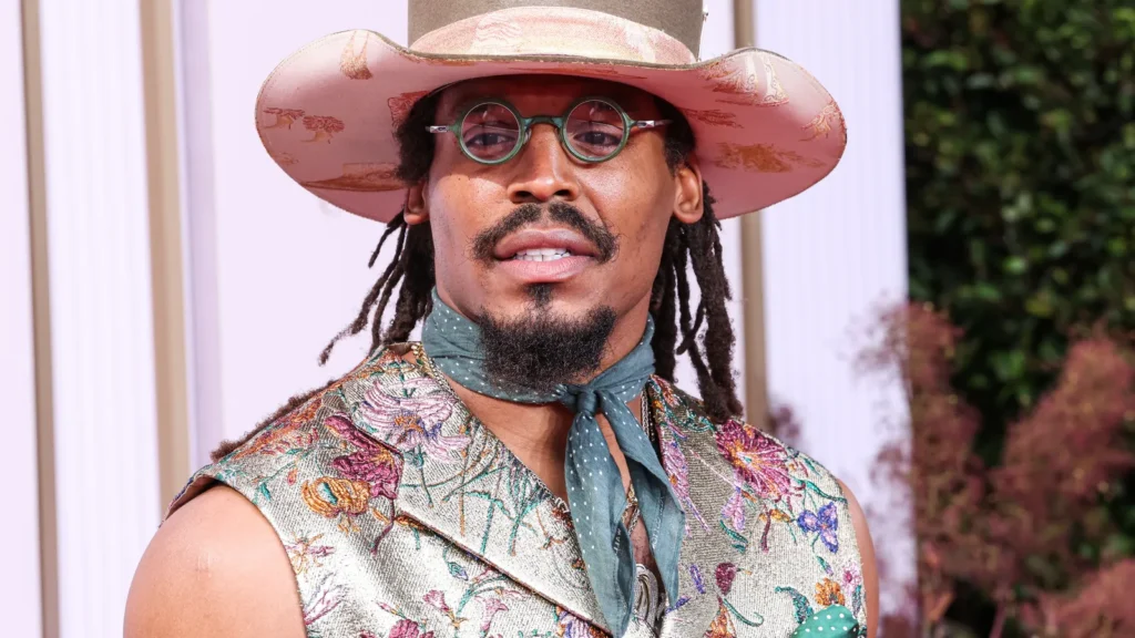 Cam Newton arrives at the 25th annual Bet awards