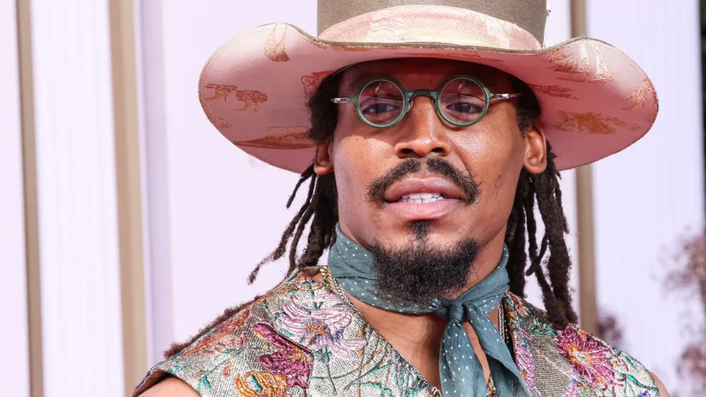 Cam Newton arrives at the 25th annual Bet awards