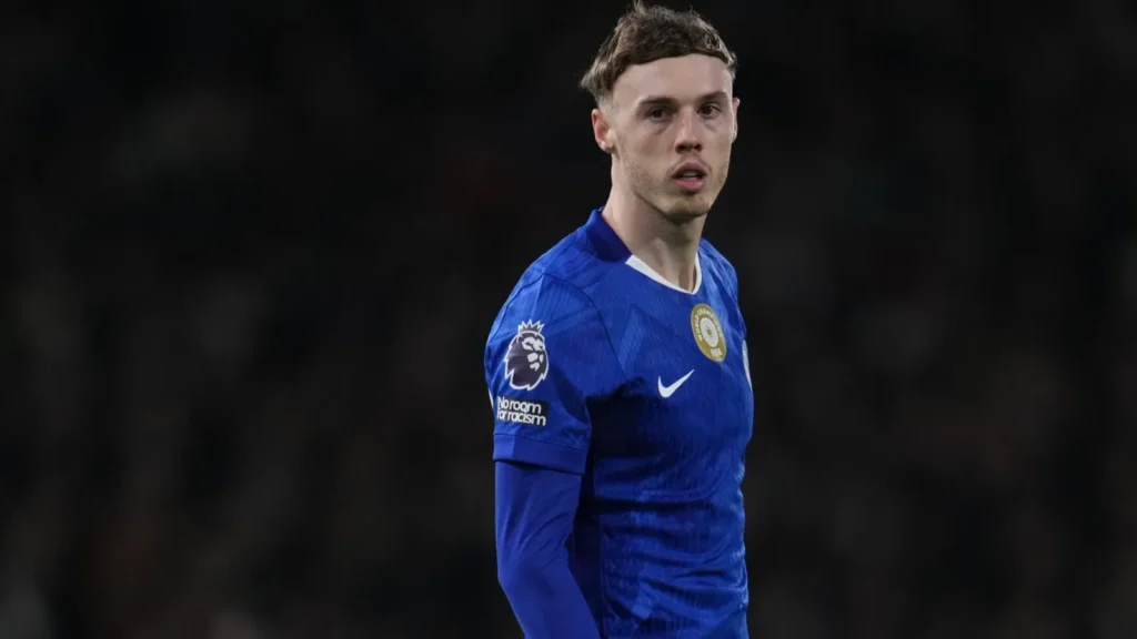 Cole Palmer of Chelsea during the Premier league match