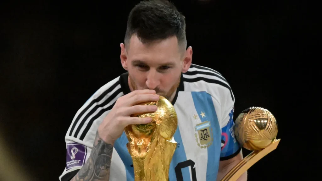 dohaqatar december 18 2022 football world cup final argentina and