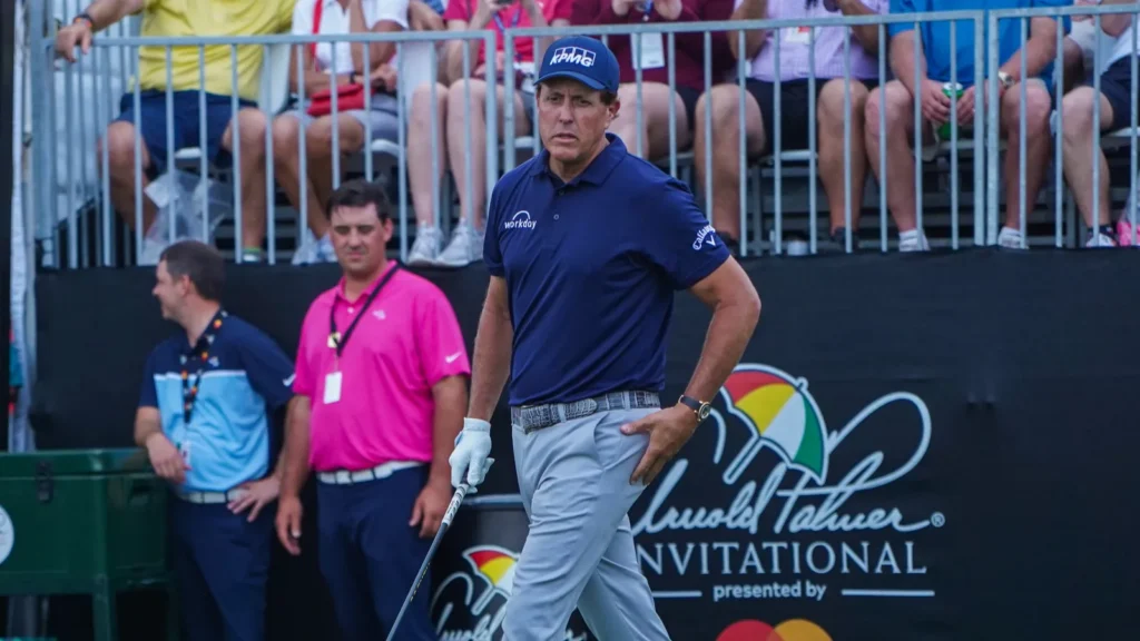 Phil Mickleson during the 2020 Arnold Palmer Invitational