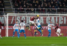 Empty seats and mocked chants expose the World Cup’s U.S. problem A Torino FC player attempting a header during a Serie A match against SSC Napoli.