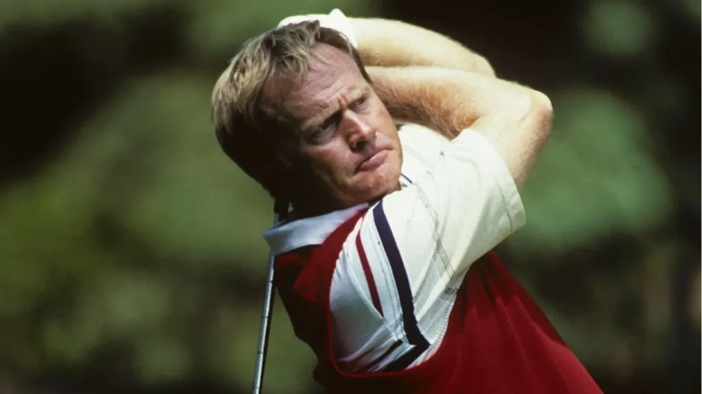 Professional golfer Jack Nicklaus