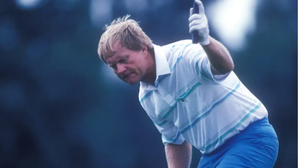 Professional golfer Jack Nicklaus