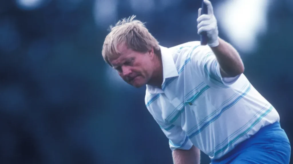 Professional golfer Jack Nicklaus