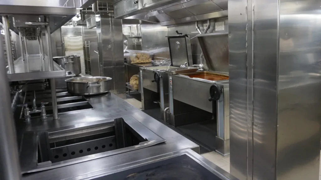 Industrial kitchens