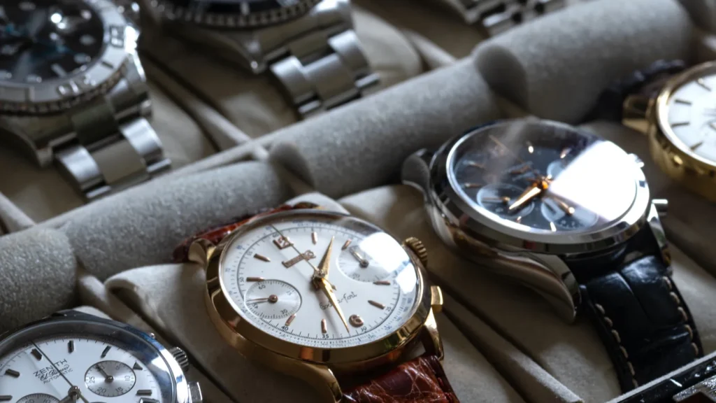 Luxury watches collection