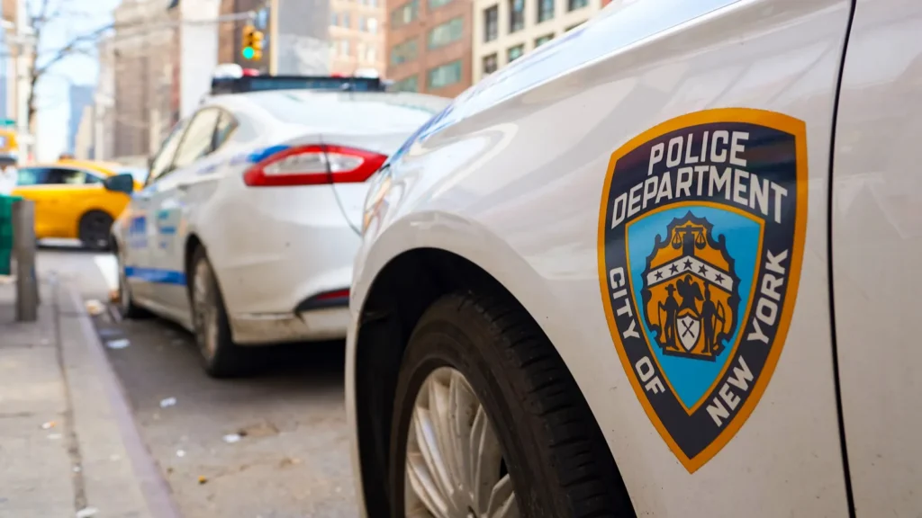 new york city police department car