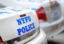 Manhattan Knicks watch party erupts in brawls, police deploy pepper spray nypd police cars