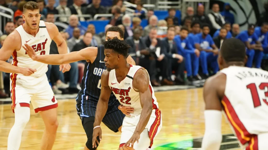 orlando magic host the miami heat at the amway center