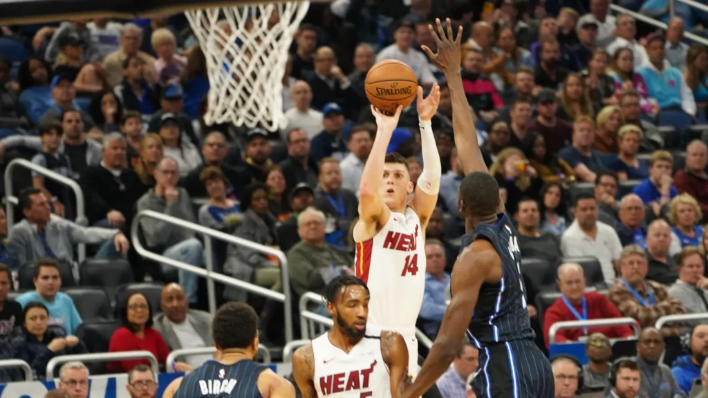 Miami Heat's players in action