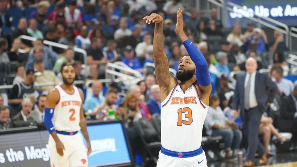 New York Knicks in action