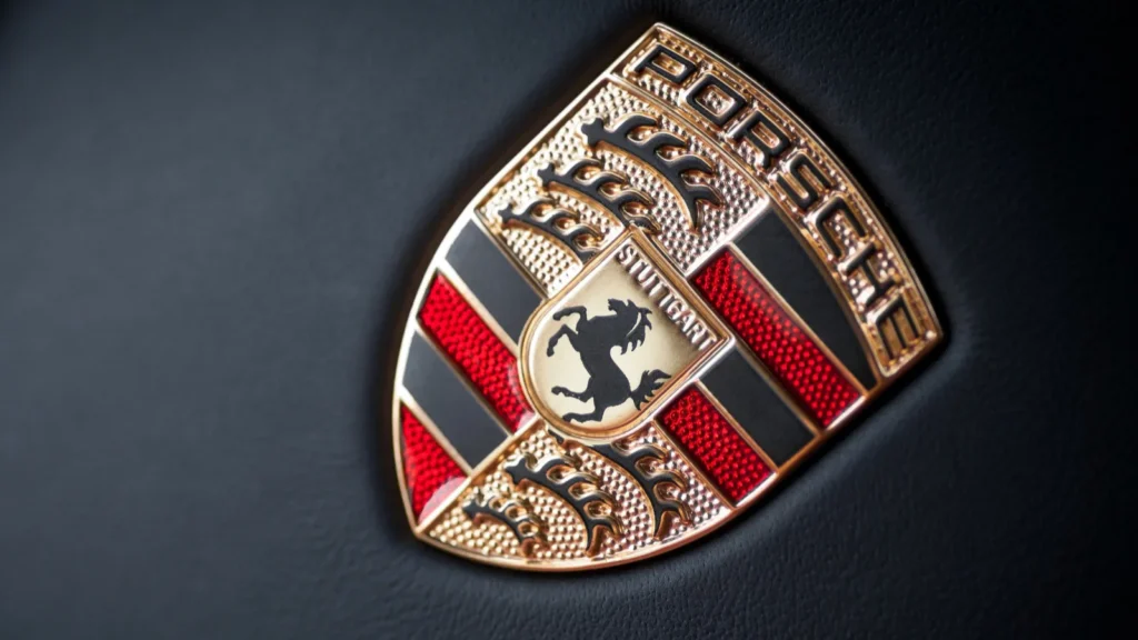 A Porsche logo