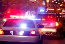 A police car