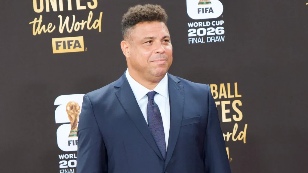 Ronaldo on the red carpet of FIFA world cup final draw