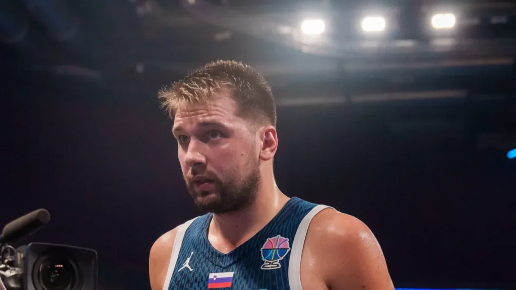 Luka Doncic during FIBA Eurobasket