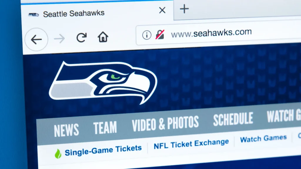 Seattle Seahawks website