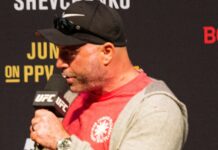Did Joe Rogan make things awkward by bringing up Trump with Shane Gillis? Joe Rogan interviewing fighters at the weigh ins