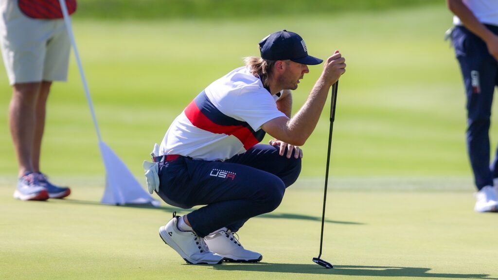 Sam Burns of the 2023 U.S. Team Ryder Cup