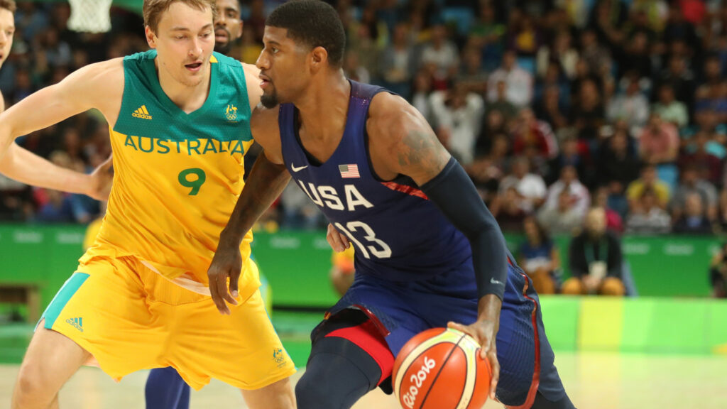 Paul George of team United States
