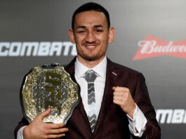A look at current odds for Conor McGregor’s rematch with Max Holloway Max Holloway with his championship belt