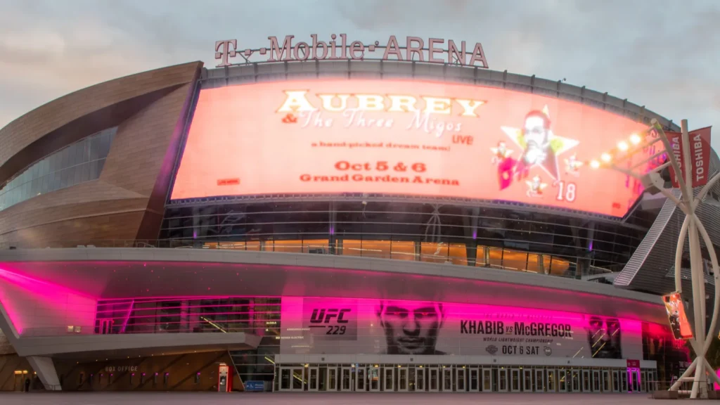 T Mobile arena in Las Vegas, Nevada