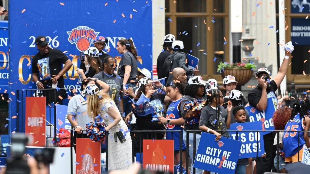 the 2026 new york knicks victory parade june 18th2026 new