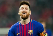 Lionel Messi’s final Argentina gesture leaves teammates speechless uefa champions league game between olympiacos vs fc barcelona
